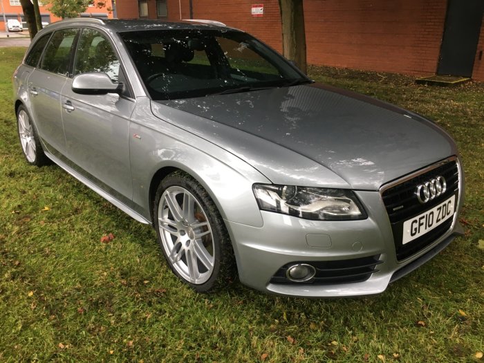 Audi A4 3.0 TDI Quattro S Line Special Ed 5dr S Tronic Estate Diesel Grey