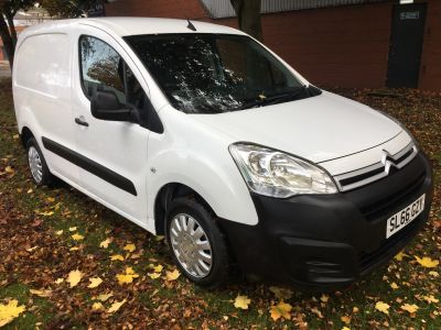 Citroen Berlingo 1.6 BlueHDi 850Kg Enterprise 100ps Panel Van Diesel WhiteCitroen Berlingo 1.6 BlueHDi 850Kg Enterprise 100ps Panel Van Diesel White at Chequered Flag GB LTD Leeds