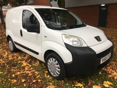 Peugeot Bipper 1.3 HDi 75 S [SLD] [non Start/Stop] Panel Van Diesel WhitePeugeot Bipper 1.3 HDi 75 S [SLD] [non Start/Stop] Panel Van Diesel White at Chequered Flag GB LTD Leeds