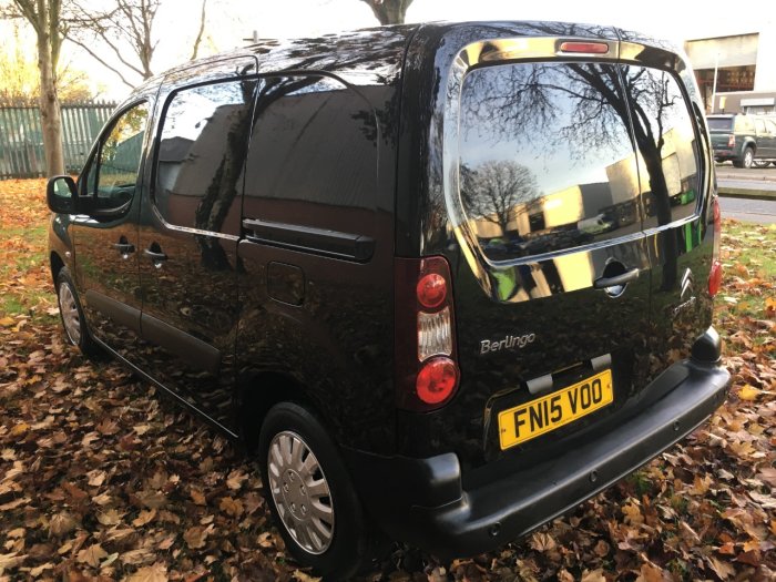 Citroen Berlingo 1.6 HDi 625Kg Enterprise 75ps Panel Van Diesel Black