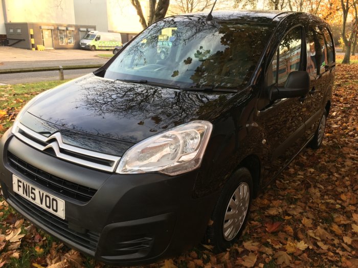 Citroen Berlingo 1.6 HDi 625Kg Enterprise 75ps Panel Van Diesel Black