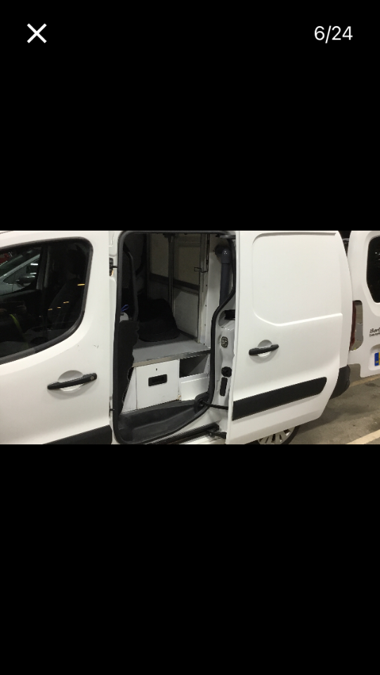 Citroen Berlingo 1.6 HDi 750Kg LX 90ps LWB DOG WALKING VAN Panel Van Diesel White