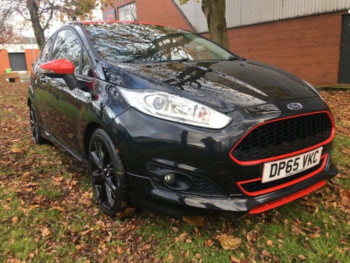 Ford Fiesta 1.0 EcoBoost 140 Zetec S Black 3dr Hatchback Petrol Black