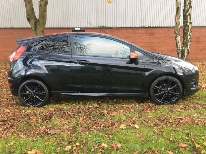 Ford Fiesta 1.0 EcoBoost 140 Zetec S Black 3dr Hatchback Petrol Black