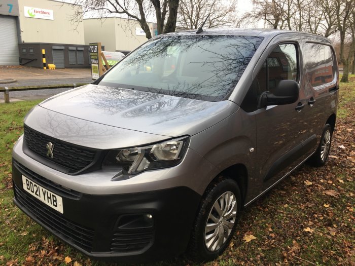 Peugeot Partner 1000 1.5 BlueHDi 100 Professional Van Panel Van Diesel Grey