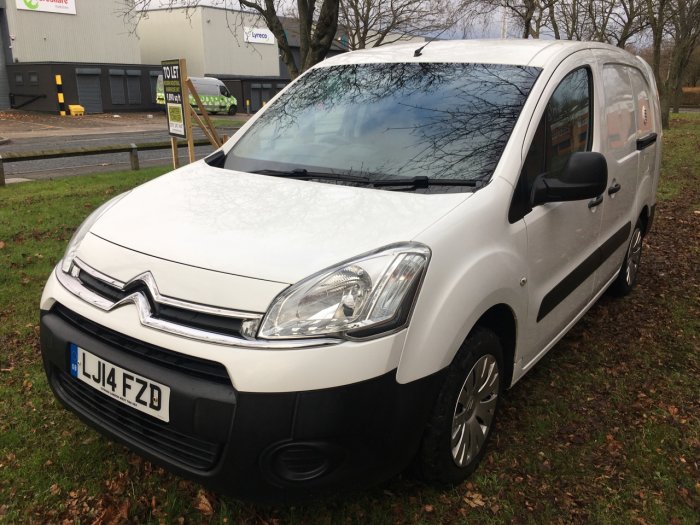 Citroen Berlingo 1.6 HDi 750Kg LX 90ps LWB DOG WALKING VAN Panel Van Diesel White