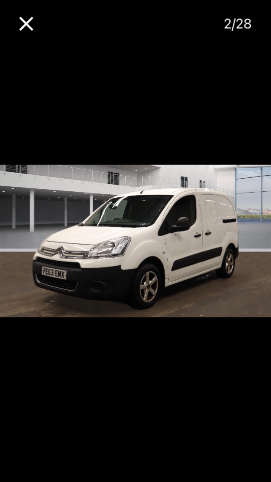 Citroen Berlingo 1.6 HDi 625Kg Enterprise 75ps Panel Van Diesel White