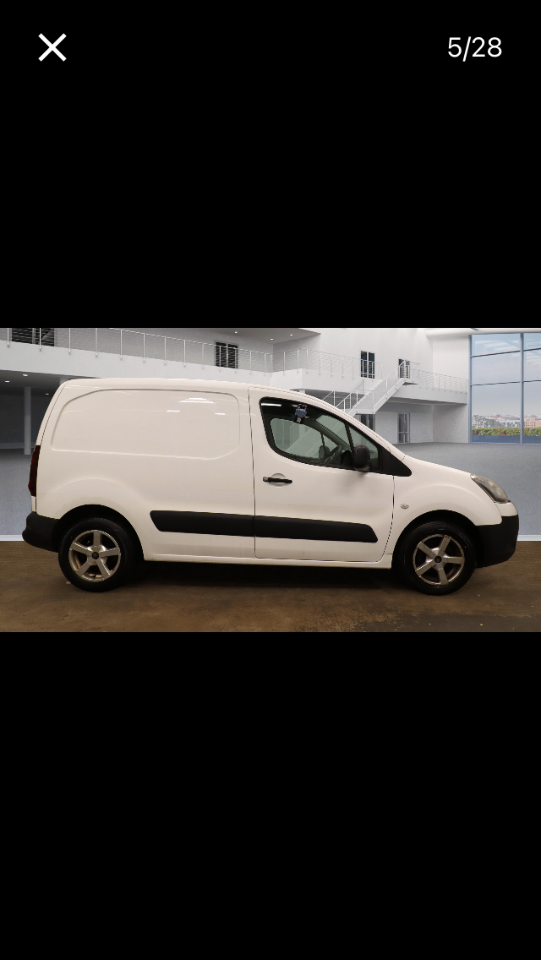 Citroen Berlingo 1.6 HDi 625Kg Enterprise 75ps Panel Van Diesel White