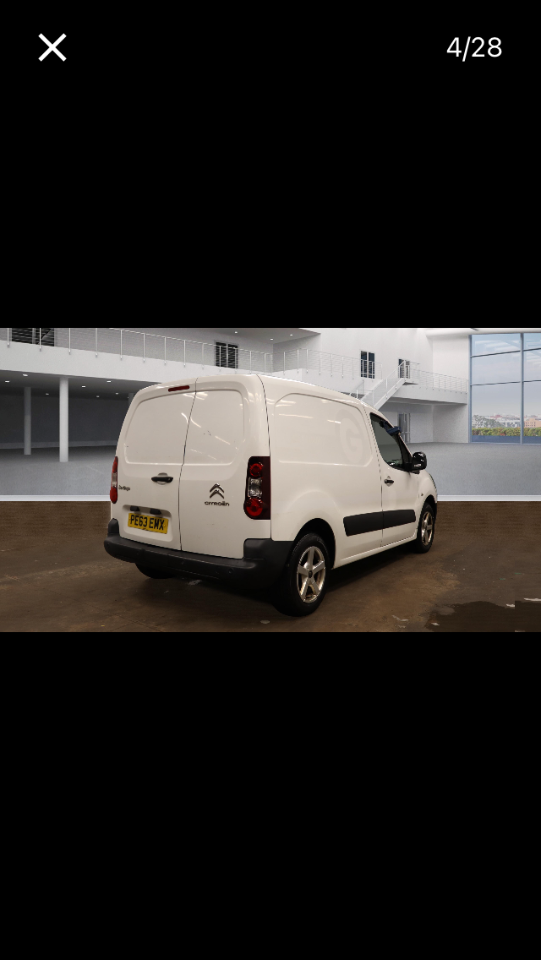 Citroen Berlingo 1.6 HDi 625Kg Enterprise 75ps Panel Van Diesel White