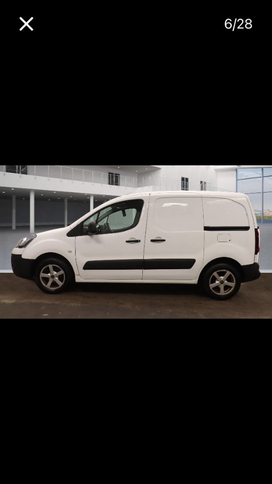 Citroen Berlingo 1.6 HDi 625Kg Enterprise 75ps Panel Van Diesel White