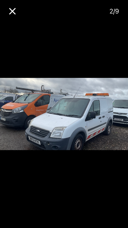 Ford Transit Connect 1.8 Low Roof Van TDCi 75ps Panel Van Diesel White