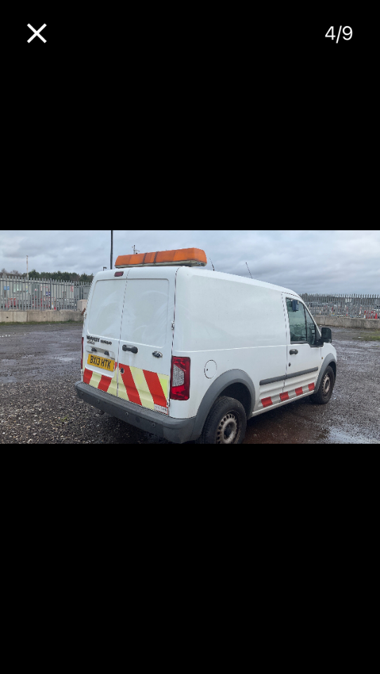 Ford Transit Connect 1.8 Low Roof Van TDCi 75ps Panel Van Diesel White