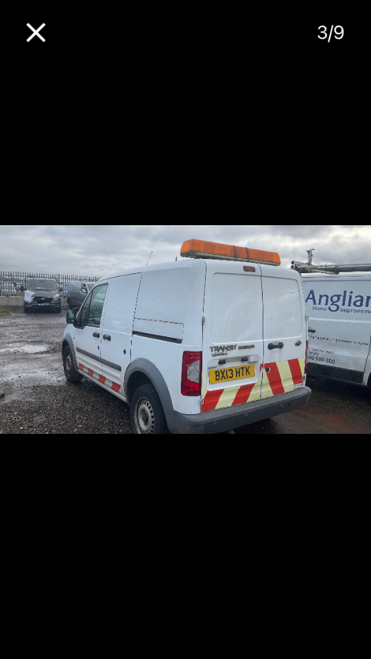 Ford Transit Connect 1.8 Low Roof Van TDCi 75ps Panel Van Diesel White