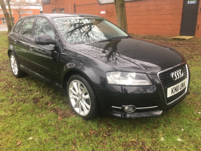 Audi A3 1.6 TDI Sport 5dr S Tronic Hatchback Diesel Black