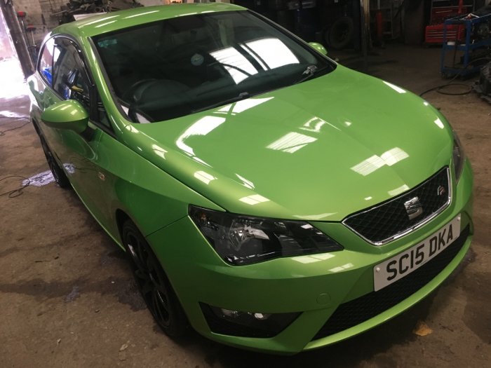 SEAT Ibiza 1.2 TSI FR 3dr Hatchback Petrol Green