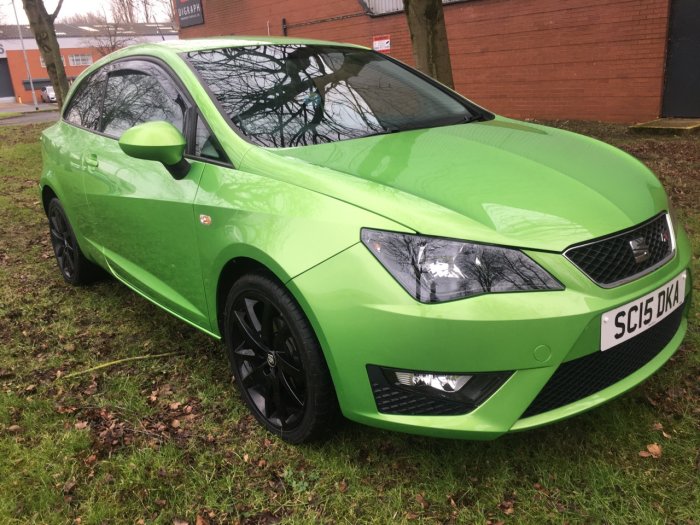 SEAT Ibiza 1.2 TSI FR 3dr Hatchback Petrol Green