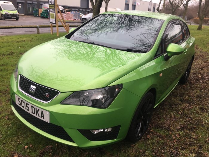 SEAT Ibiza 1.2 TSI FR 3dr Hatchback Petrol Green