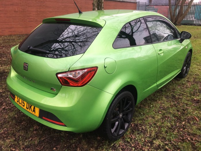 SEAT Ibiza 1.2 TSI FR 3dr Hatchback Petrol Green