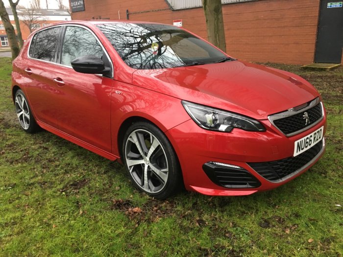 Peugeot 308 1.6 THP 250 GTI by Peugeot Sport 5dr Hatchback Petrol Red