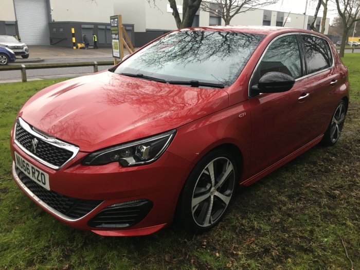 Peugeot 308 1.6 THP 250 GTI by Peugeot Sport 5dr Hatchback Petrol Red