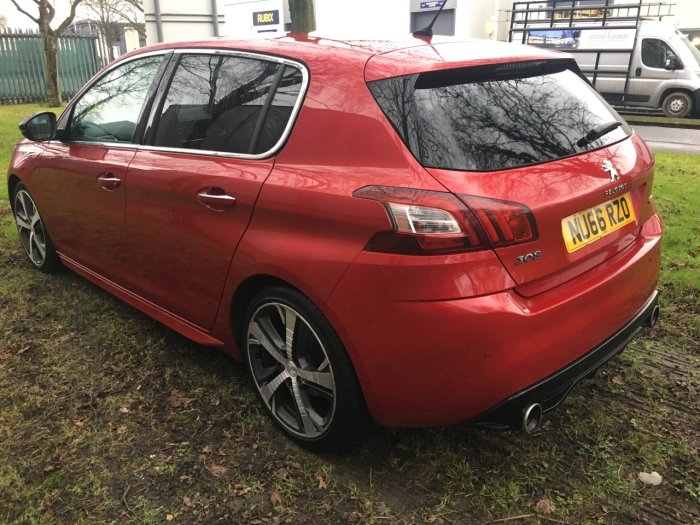 Peugeot 308 1.6 THP 250 GTI by Peugeot Sport 5dr Hatchback Petrol Red