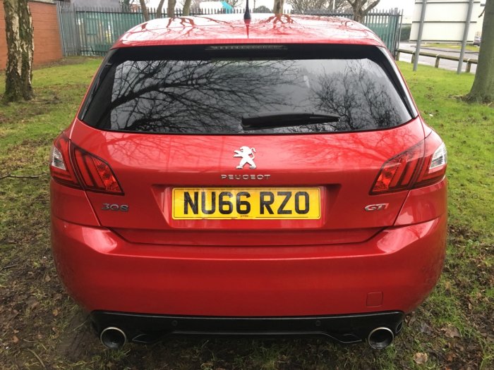 Peugeot 308 1.6 THP 250 GTI by Peugeot Sport 5dr Hatchback Petrol Red