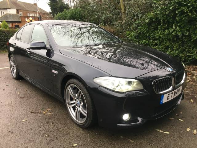 BMW 5 Series 3.0 535d M Sport 4dr Step Auto Saloon Diesel Black