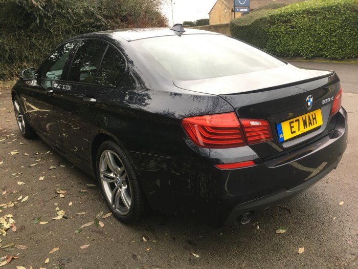 BMW 5 Series 3.0 535d M Sport 4dr Step Auto Saloon Diesel Black