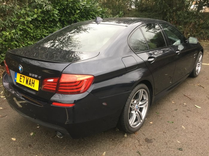 BMW 5 Series 3.0 535d M Sport 4dr Step Auto Saloon Diesel Black